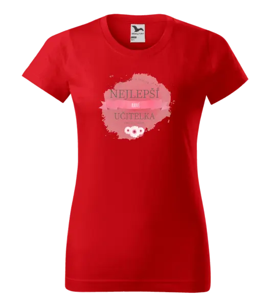 Dámské tričko Nejlepší paní učitelka pod sluncem