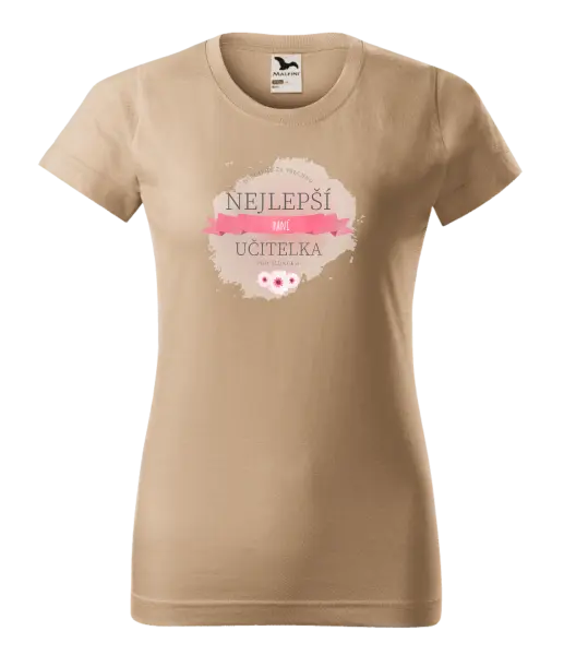 Dámské tričko Nejlepší paní učitelka pod sluncem