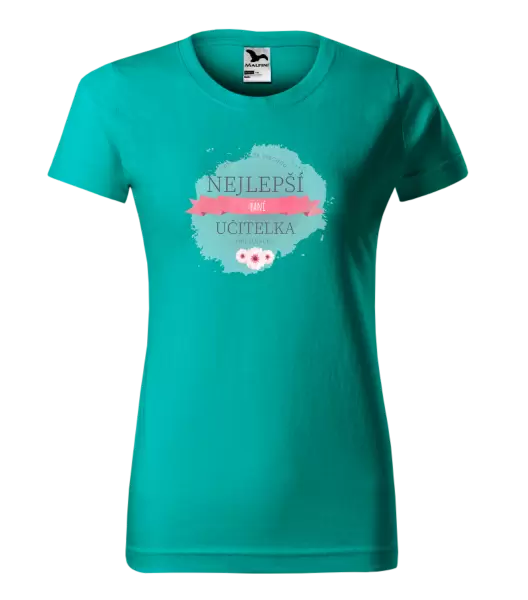 Dámské tričko Nejlepší paní učitelka pod sluncem