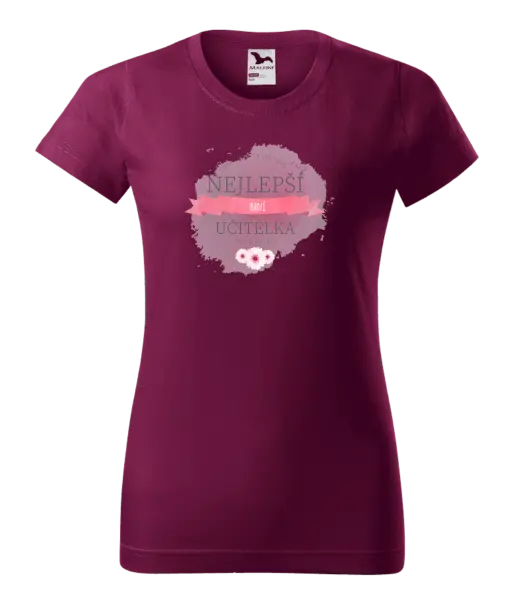 Dámské tričko Nejlepší paní učitelka pod sluncem
