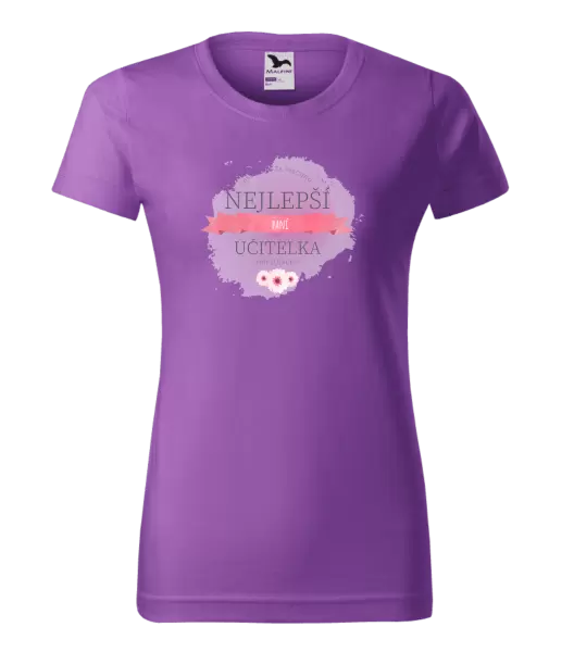 Dámské tričko Nejlepší paní učitelka pod sluncem