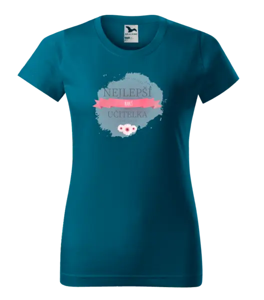 Dámské tričko Nejlepší paní učitelka pod sluncem