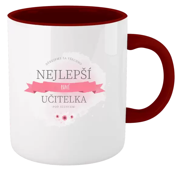 Hrnek Nejlepší paní učitelka pod sluncem