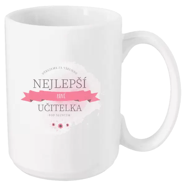 Hrnek Nejlepší paní učitelka pod sluncem