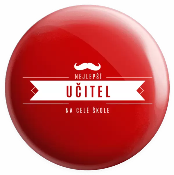 Placka Nejlepší učitel na celé škole