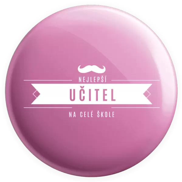 Placka Nejlepší učitel na celé škole