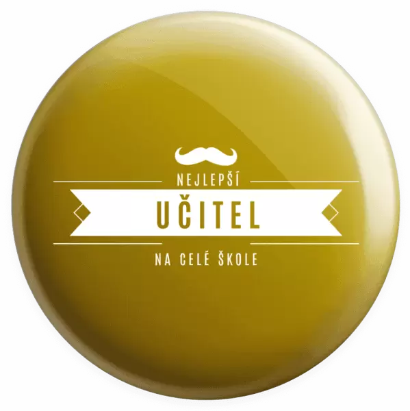 Placka Nejlepší učitel na celé škole