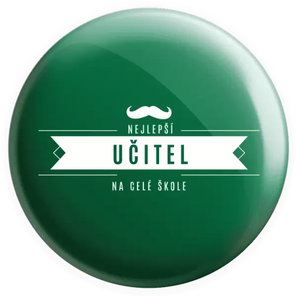 Placka Nejlepší učitel na celé škole