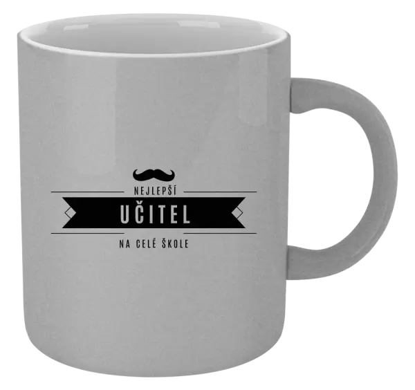Metalický hrnek Nejlepší učitel na celé škole