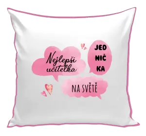 Polštář Nejlepší učitelka na světě