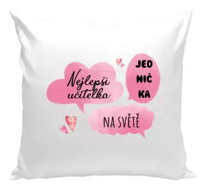 Polštář Nejlepší učitelka na světě