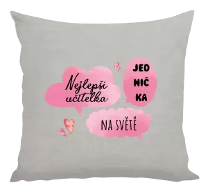 Polštář Nejlepší učitelka na světě