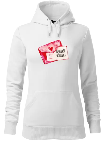 Dámská mikina Nejlepší učitelka - přáníčko