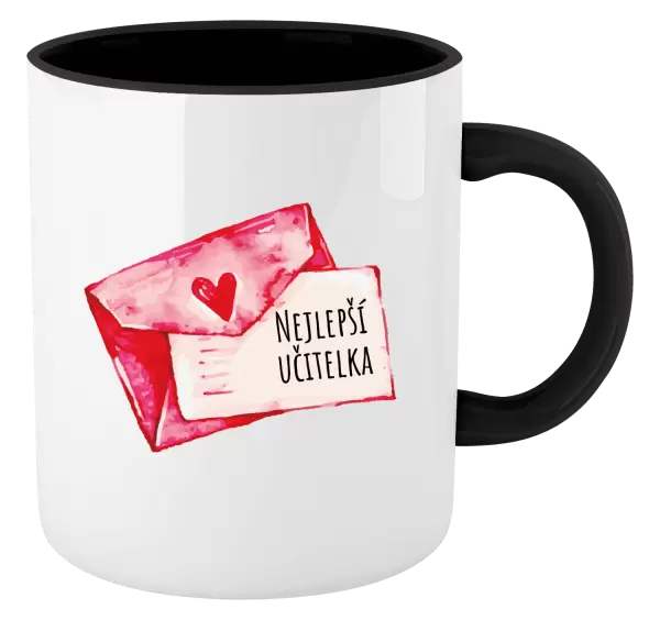 Hrnek Nejlepší učitelka - přáníčko