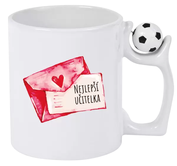 Hrnek Nejlepší učitelka - přáníčko