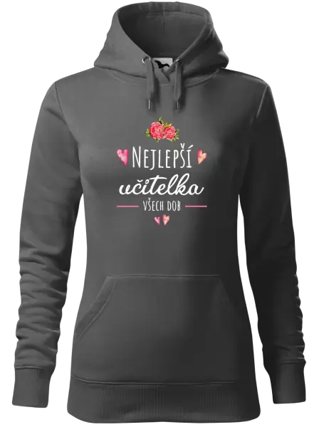 Dámská mikina Nejlepší učitelka všech dob