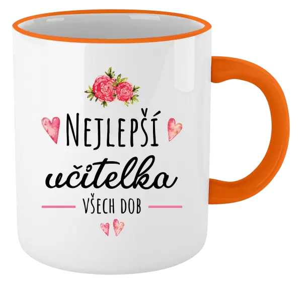 Hrnek Nejlepší učitelka všech dob