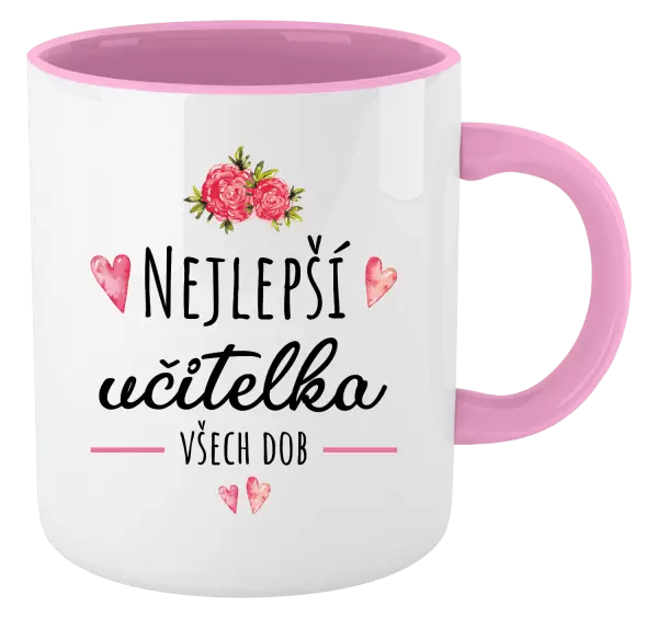 Hrnek Nejlepší učitelka všech dob