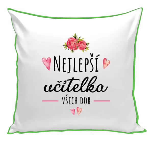 Polštář Nejlepší učitelka všech dob