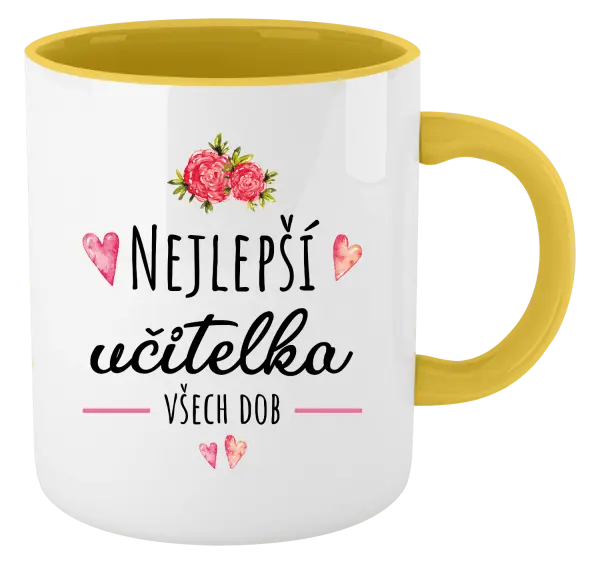 Hrnek Nejlepší učitelka všech dob