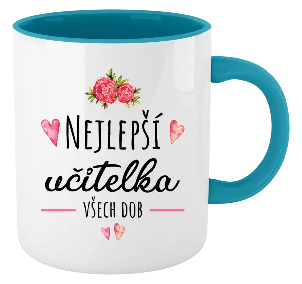 Hrnek Nejlepší učitelka všech dob