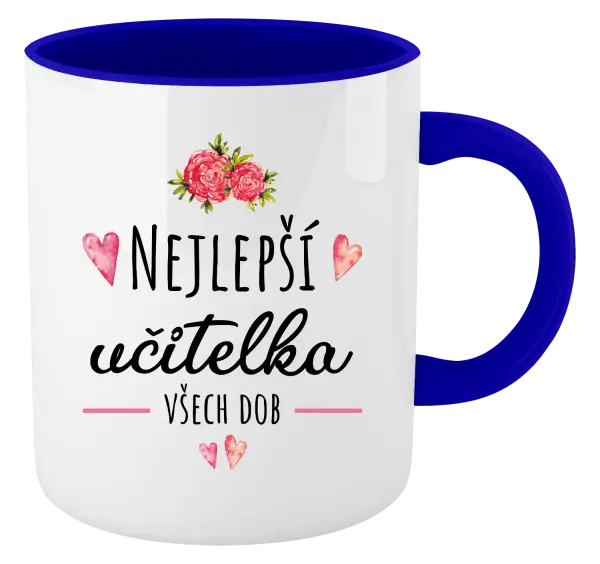 Hrnek Nejlepší učitelka všech dob