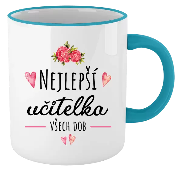 Hrnek Nejlepší učitelka všech dob