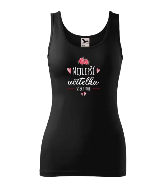 Dámské tílko Nejlepší učitelka všech dob