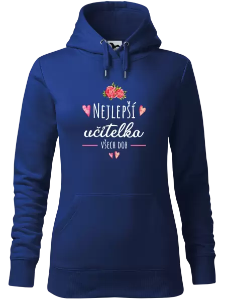 Dámská mikina Nejlepší učitelka všech dob