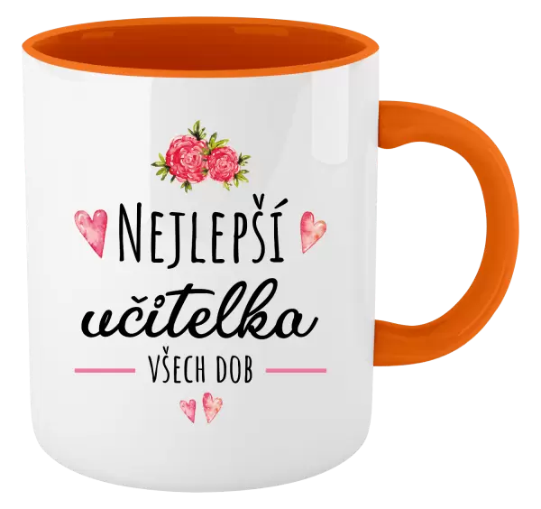 Hrnek Nejlepší učitelka všech dob