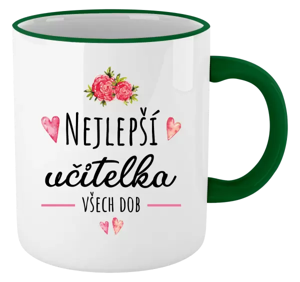 Hrnek Nejlepší učitelka všech dob