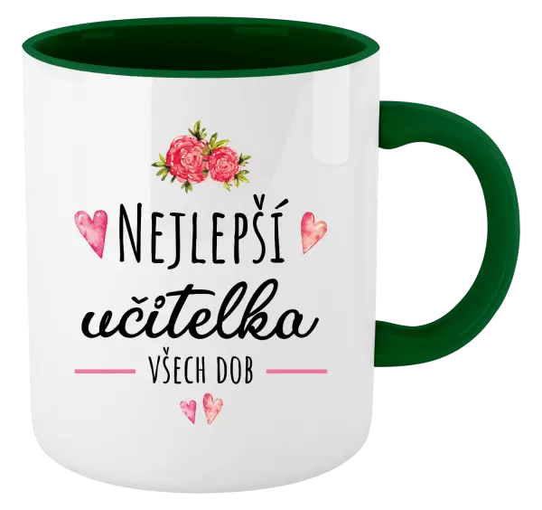 Hrnek Nejlepší učitelka všech dob