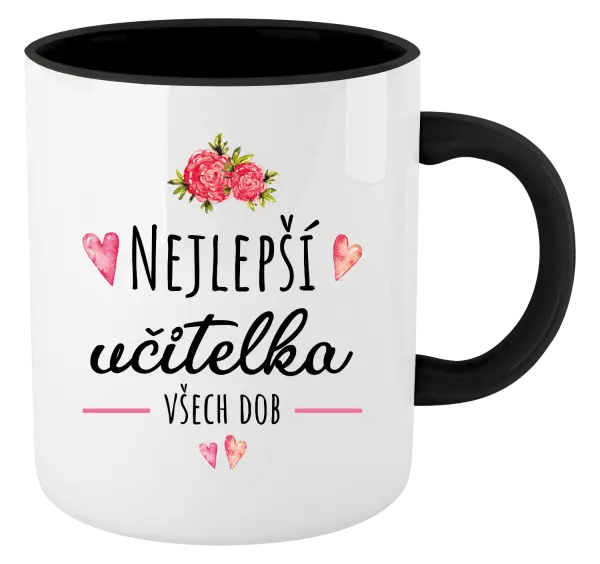 Hrnek Nejlepší učitelka všech dob