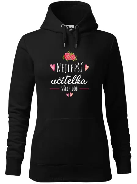 Dámská mikina Nejlepší učitelka všech dob
