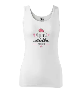 Dámské tílko Nejlepší učitelka všech dob