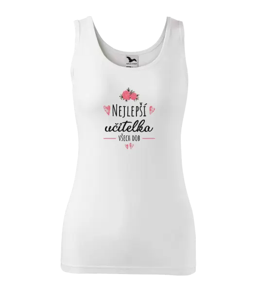 Dámské tílko Nejlepší učitelka všech dob