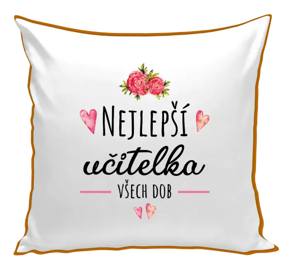 Polštář Nejlepší učitelka všech dob