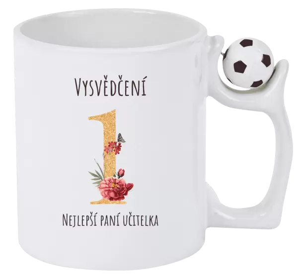 Hrnek Vysvědčení - nejlepší paní učitelka