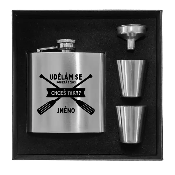 Placatka v krabičce Udělám se kolikrát chci, chceš taky?