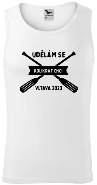 Pánské vodácké tílko Udělám se kolikrát chci