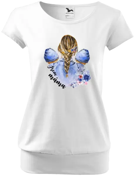 Dámské tričko Jsem máma - dva chlapečci