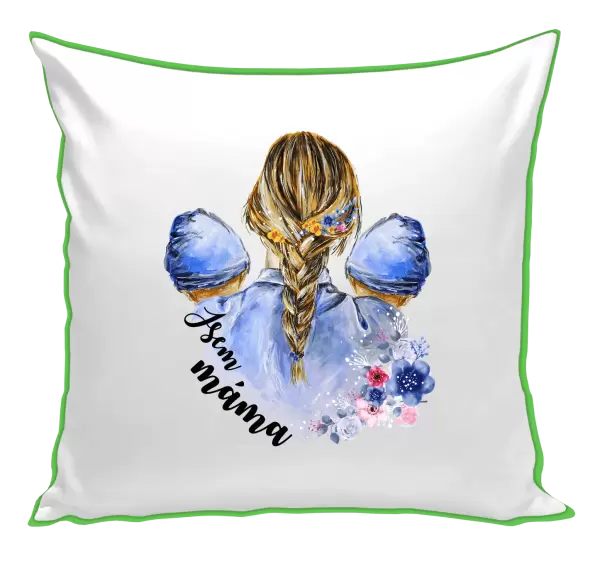 Polštář Jsem máma - dva chlapečci