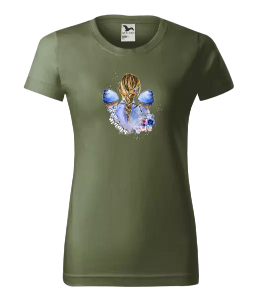 Dámské tričko Jsem máma - dva chlapečci