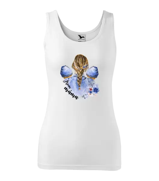 Dámské tílko Jsem máma - dva chlapečci