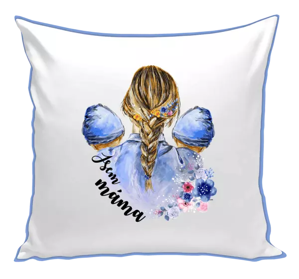 Polštář Jsem máma - dva chlapečci