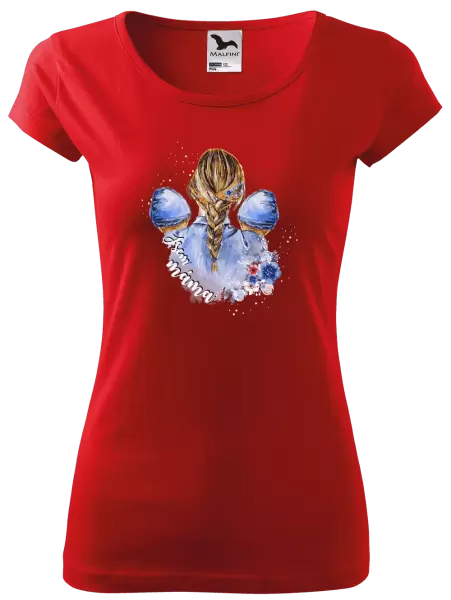 Dámské tričko Jsem máma - dva chlapečci