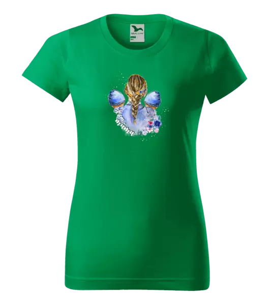 Dámské tričko Jsem máma - dva chlapečci