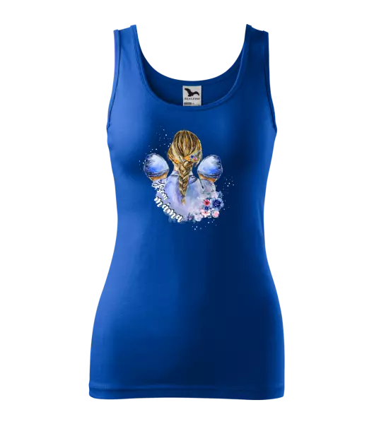 Dámské tílko Jsem máma - dva chlapečci