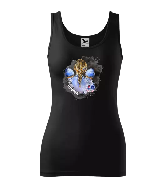 Dámské tílko Jsem máma - dva chlapečci