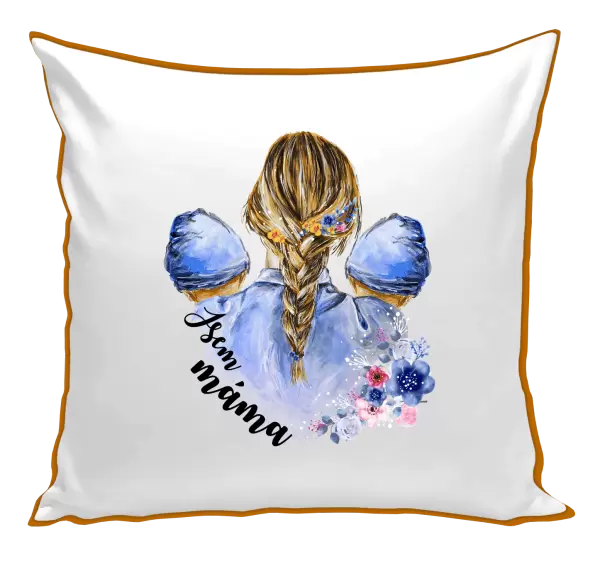 Polštář Jsem máma - dva chlapečci